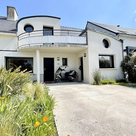Jolie Maison Moderne A 200M Du Port De Lomener Ploemeur Exteriör bild